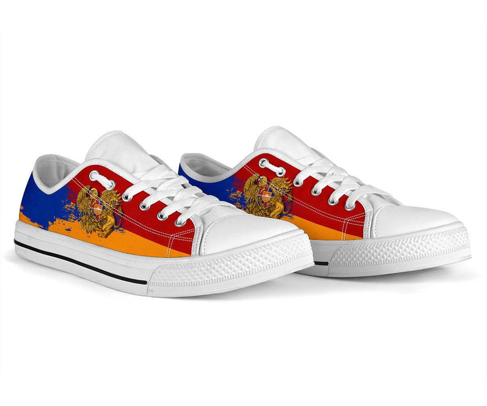 Armenia Special Coat of Arms Low Top Shoes RLT8