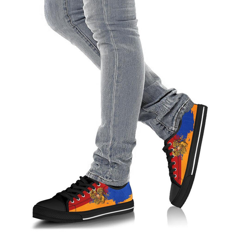Armenia Special Coat of Arms Low Top Shoes RLT8