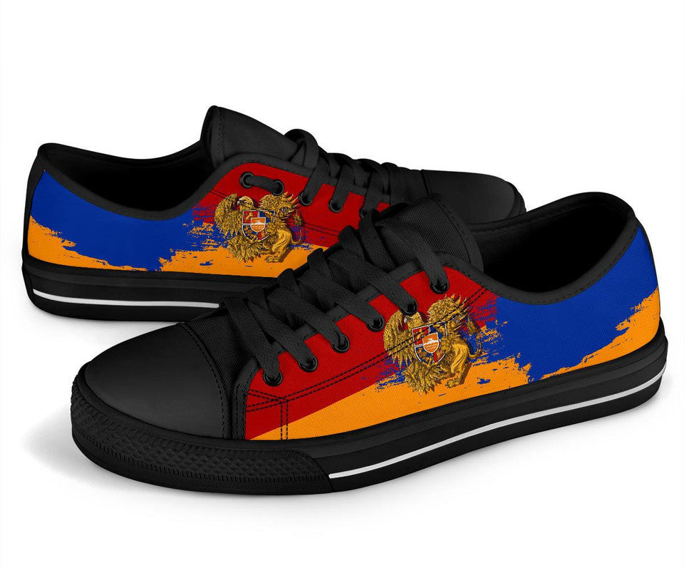 Armenia Special Coat of Arms Low Top Shoes RLT8