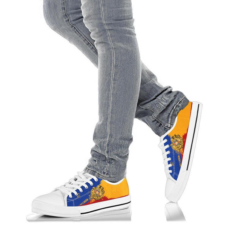Armenia Low Top Shoes - Armenia Blue RLT8
