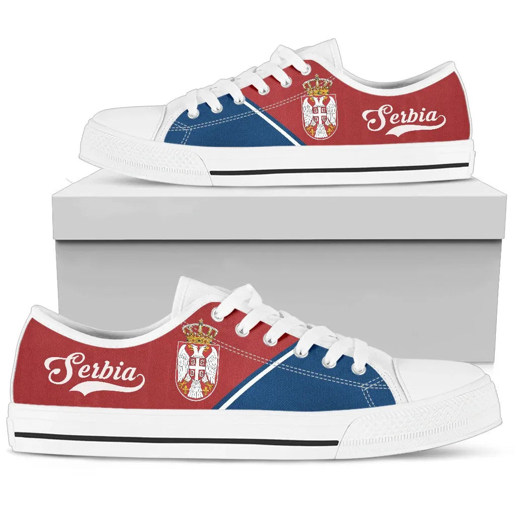 Serbia Rising Low Top Shoes RLT7