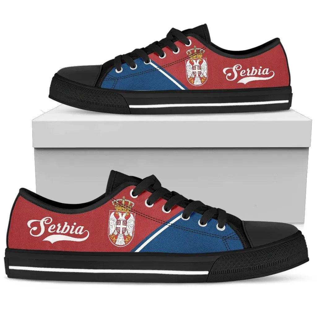 Serbia Rising Low Top Shoes RLT7