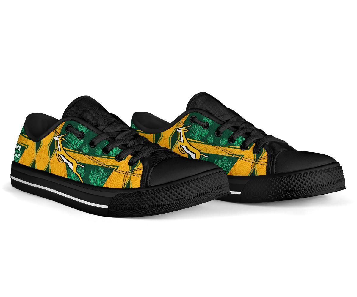 South Africa Low Top Shoes Springboks Rugby Be Fancy RLT8