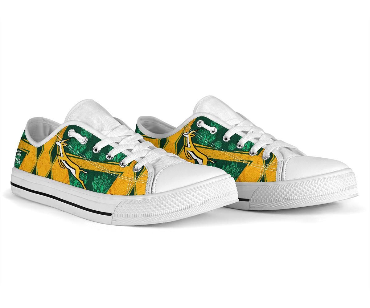 South Africa Low Top Shoes Springboks Rugby Be Fancy RLT8