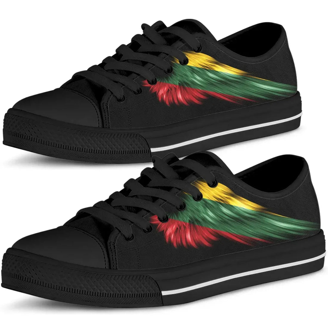 Lithuania Wing low_top_Shoes (Women/Men) RLT6