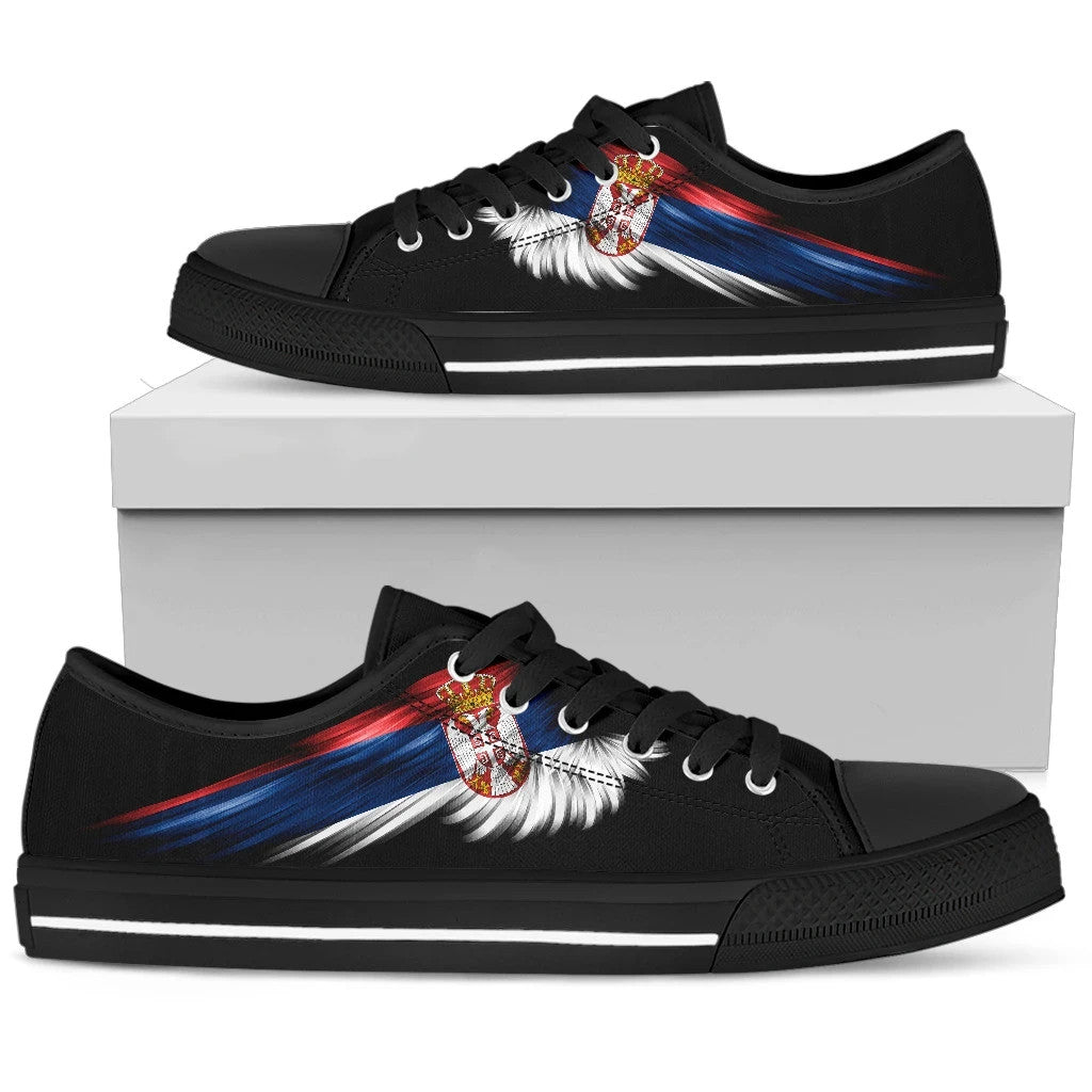 Serbia Wing Low Top Shoes Women/Men RLT7