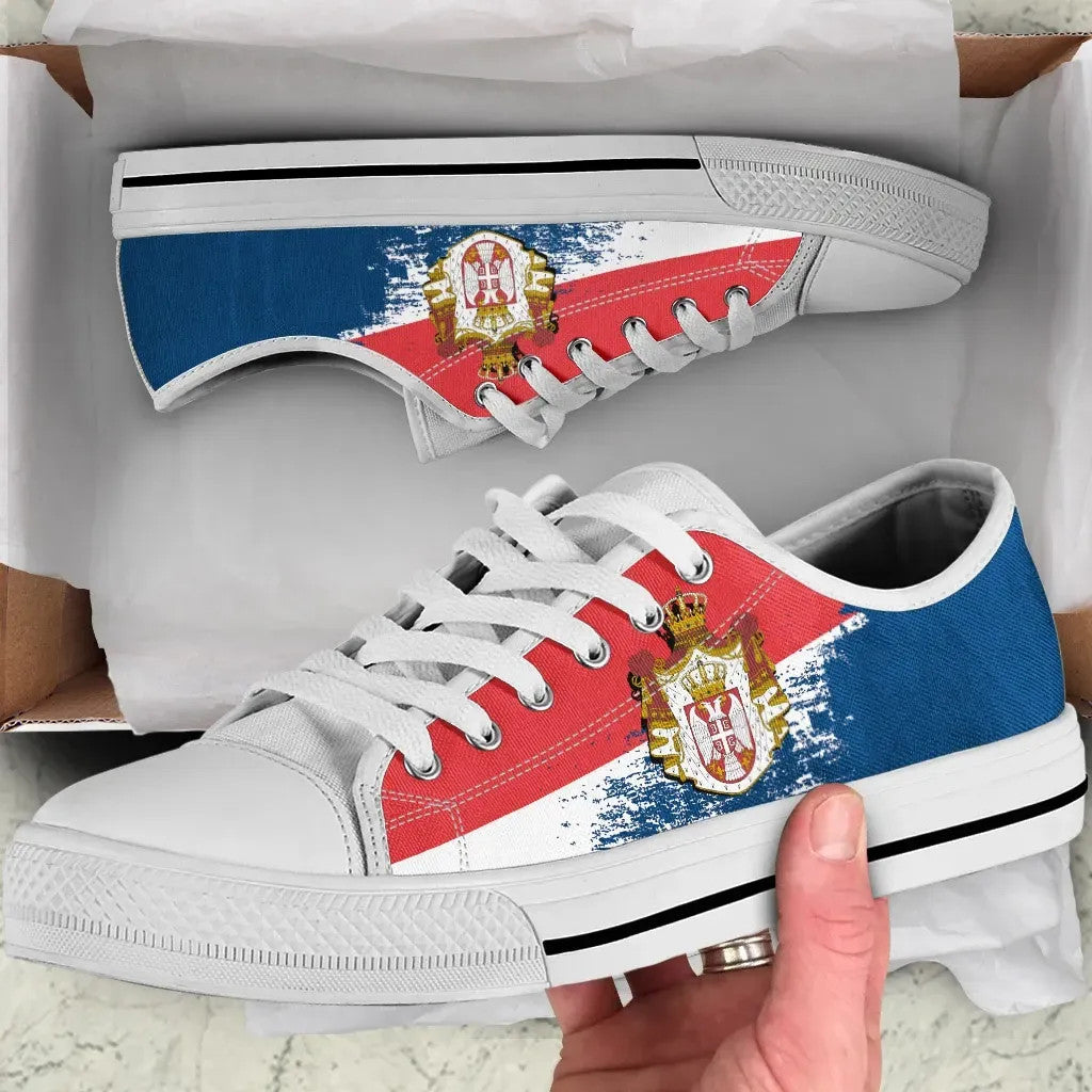 Serbia Special Low Top Shoes RLT7