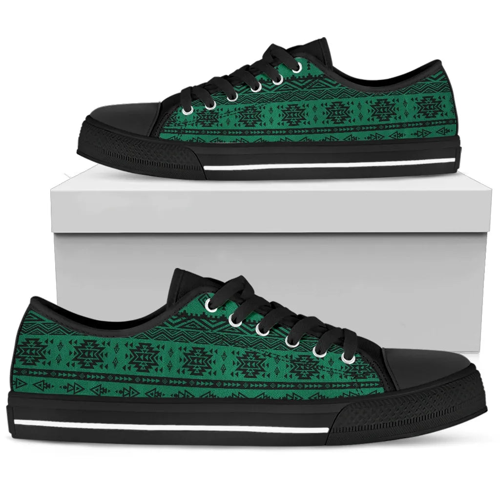 Mexico Aztec Pattern 04 Low Top Shoes RLT13