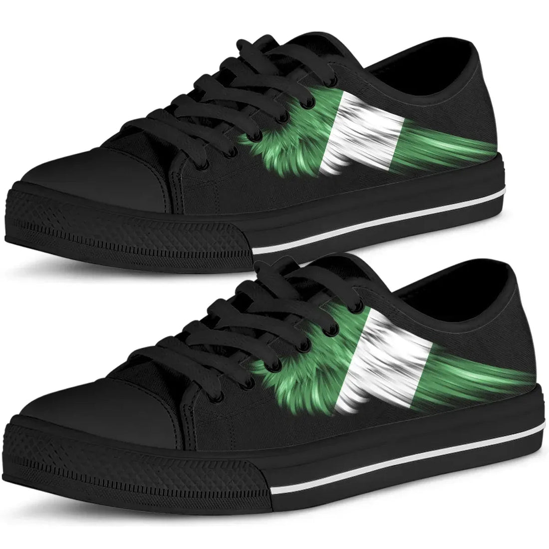 Nigeria Wing Low Top Shoes Women/Men RLT8
