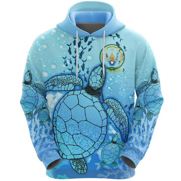 Rwanda Hoodie Ocean Life RLT12