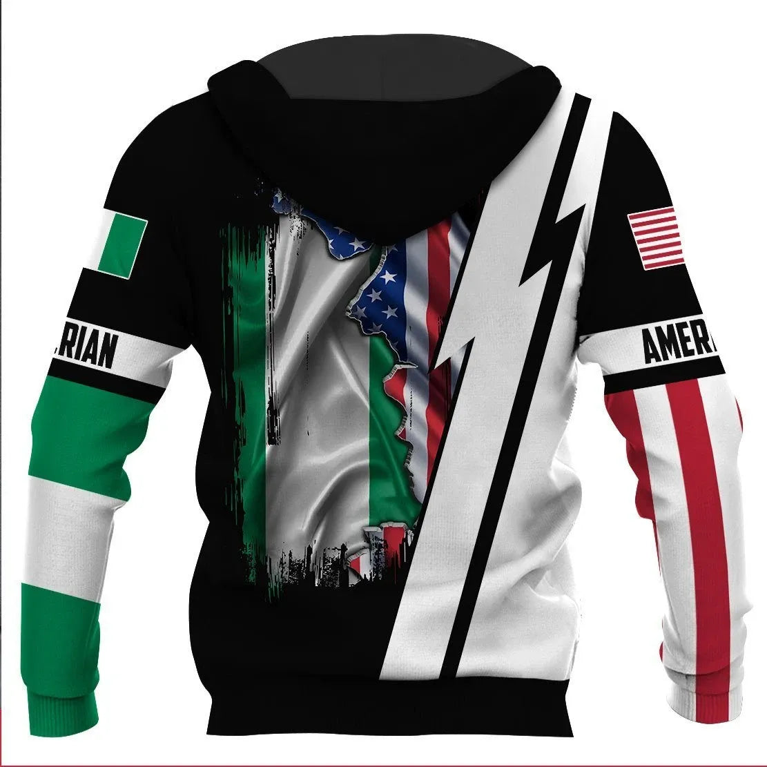 Custom Nigeria Hoodie 3D Full Printing RLT8