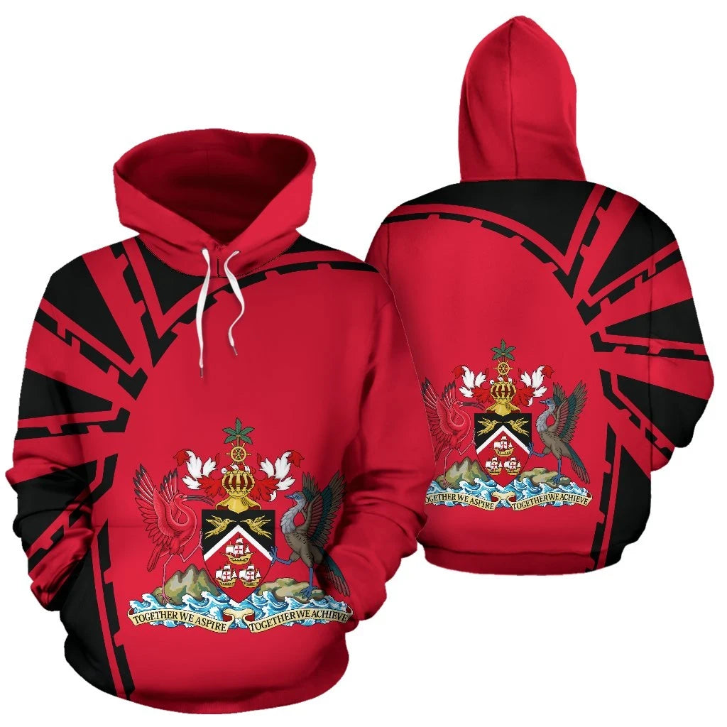 Trinidad Tobago Hoodie Premium Style RLT6