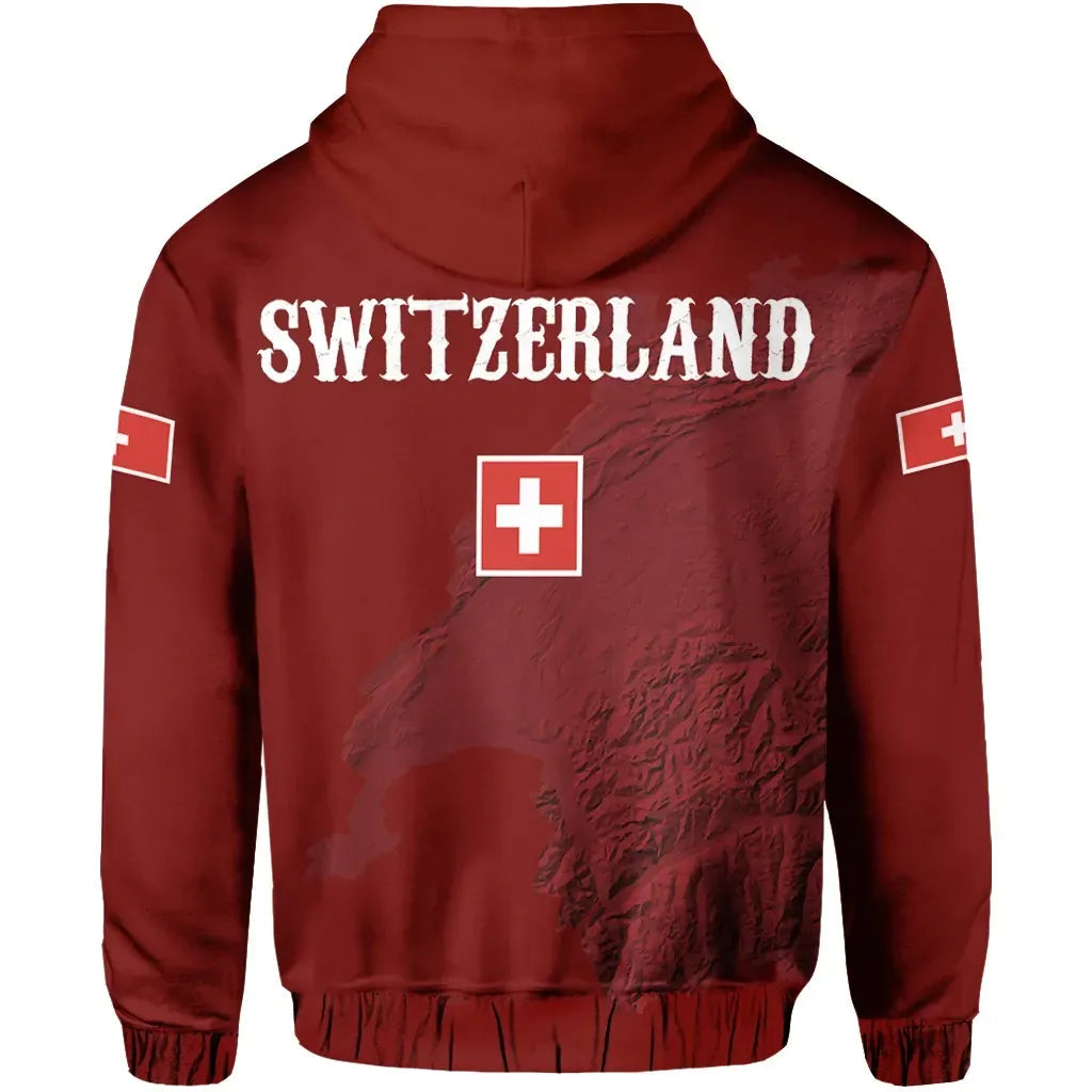 Switzerland019 Pullover Hoodie RLT13