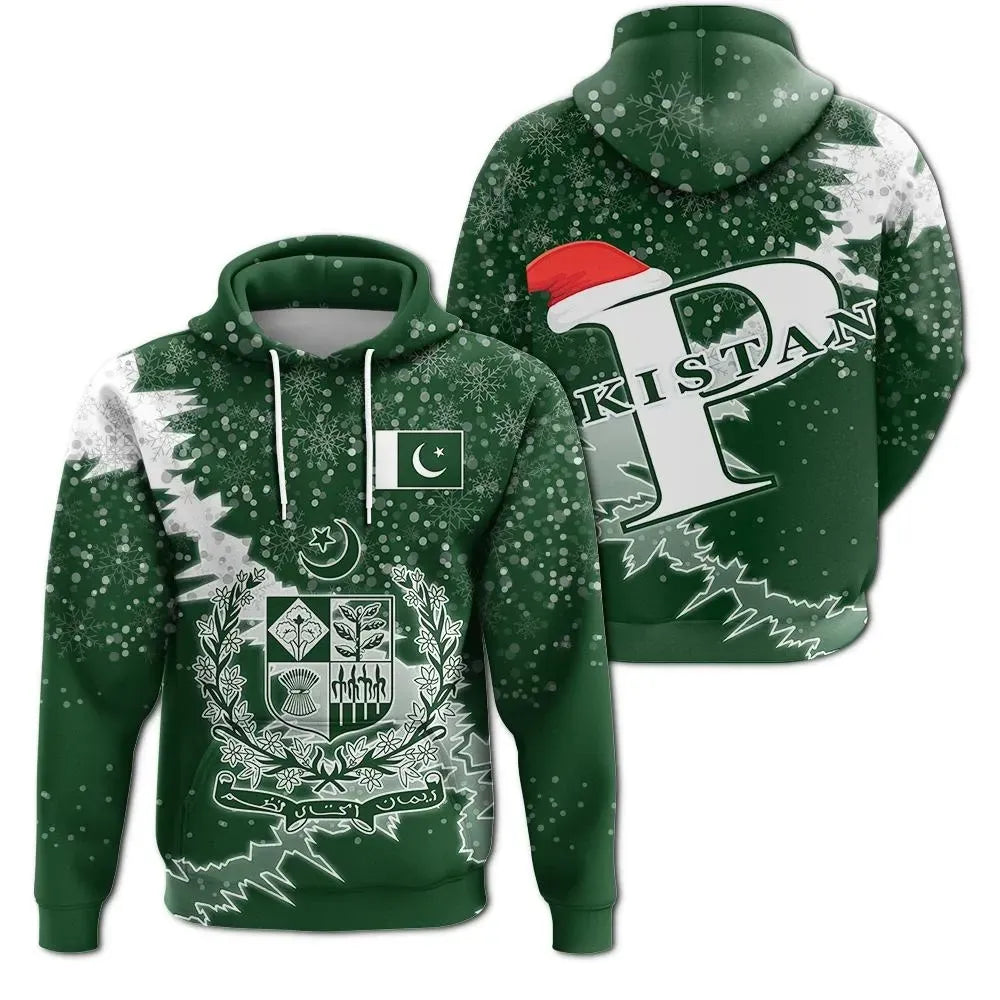 Christmas Pakistan Hoodie Coat Of Arms X Style RLT13