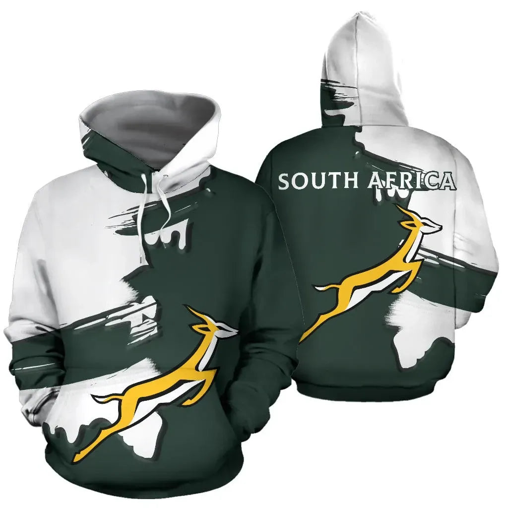 South Africa Coat Of Arms Unique Hoodie Scratch Style RLT8