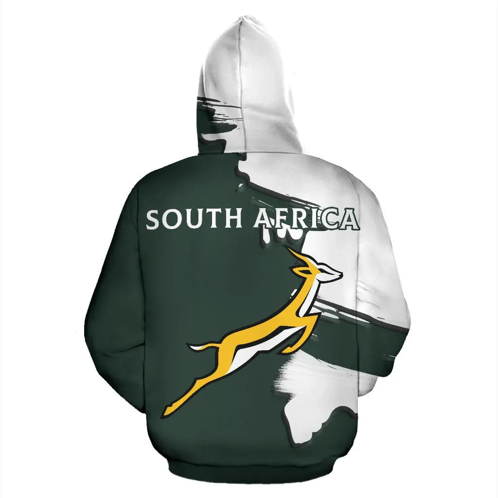 South Africa Coat Of Arms Unique Hoodie Scratch Style RLT8