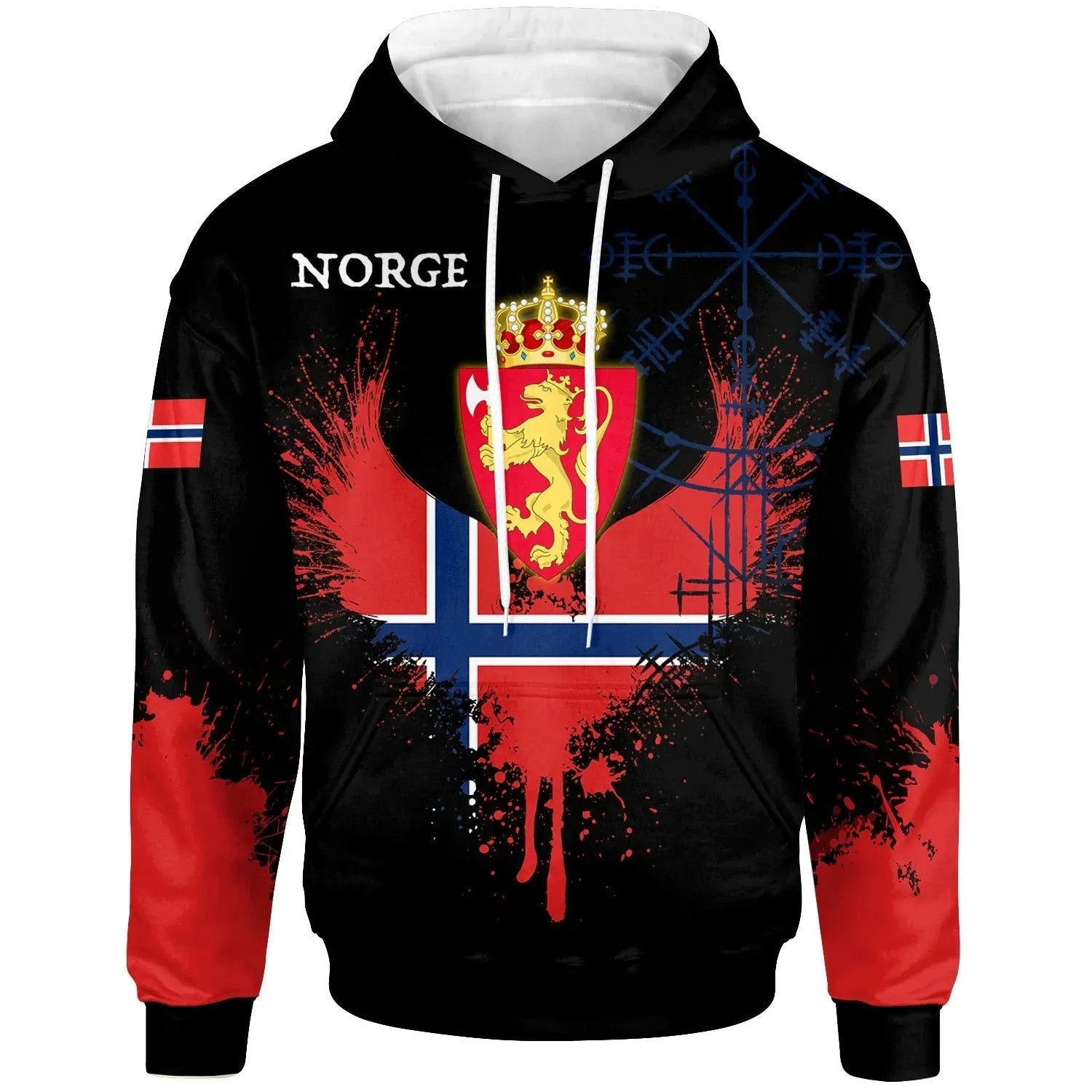 Norway Hoodie Wings Of Norway RLT7