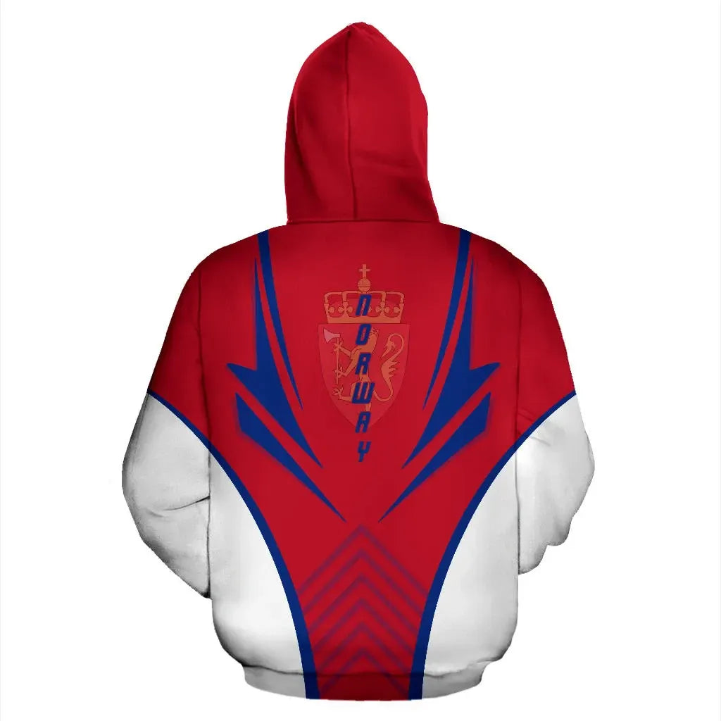 Norway Hoodie Coat Of Arms RLT7