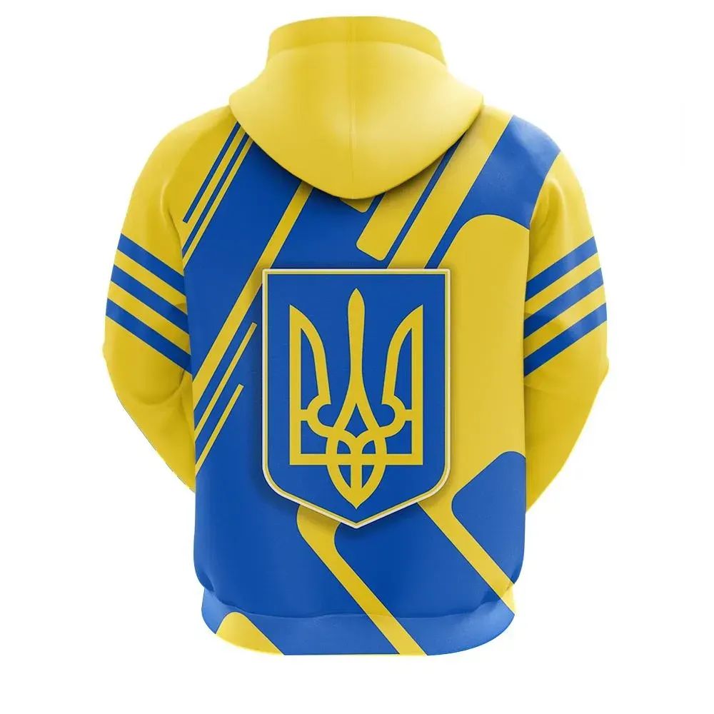 Ukraine Hoodie Coat Of Arms Rockie RLT7