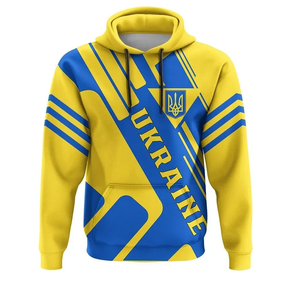 Ukraine Hoodie Coat Of Arms Rockie RLT7