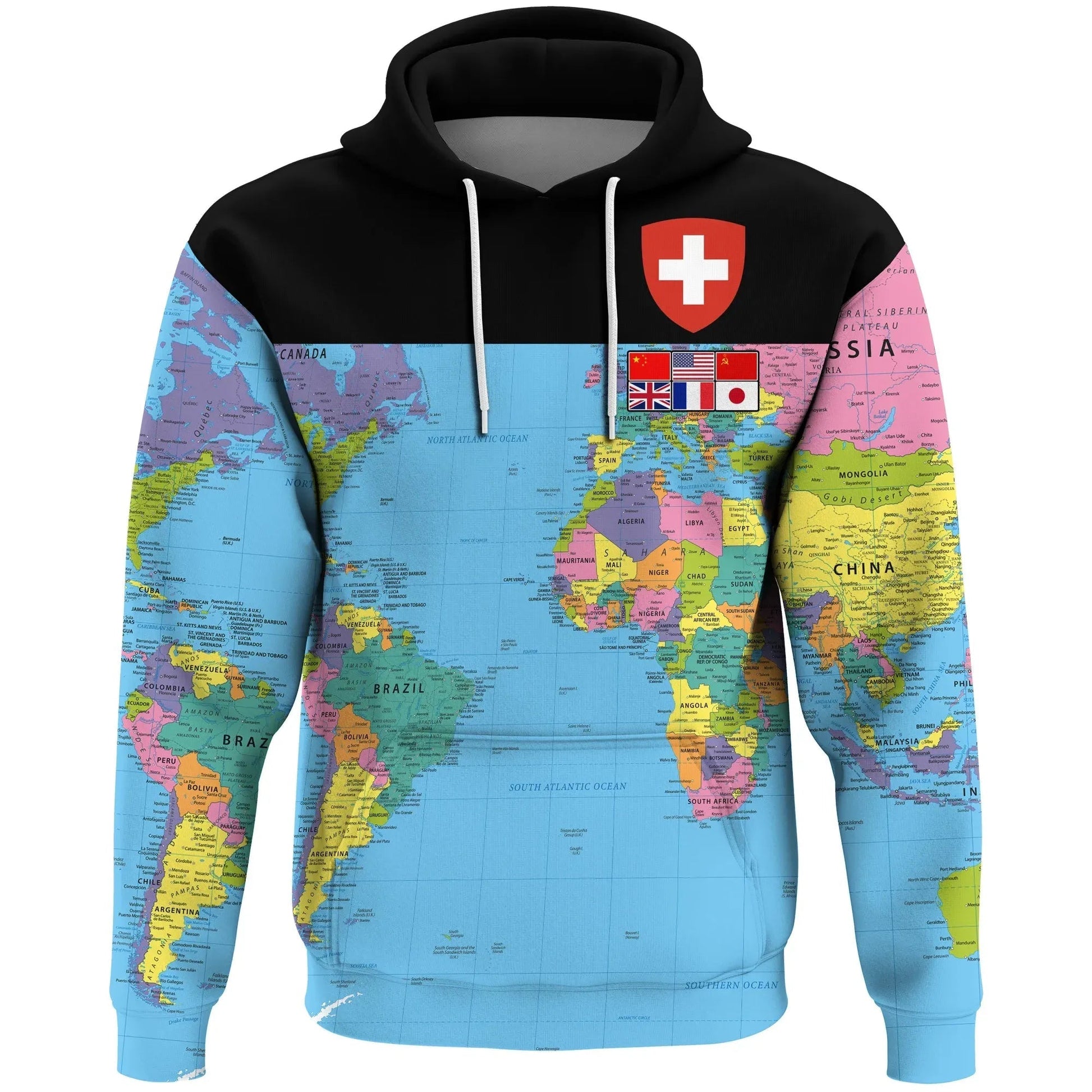 Switzerland Hoodie RLT13