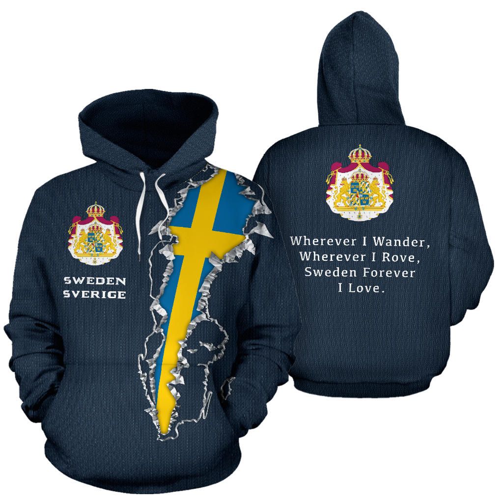 Sweden Forever Hoodie RLT7