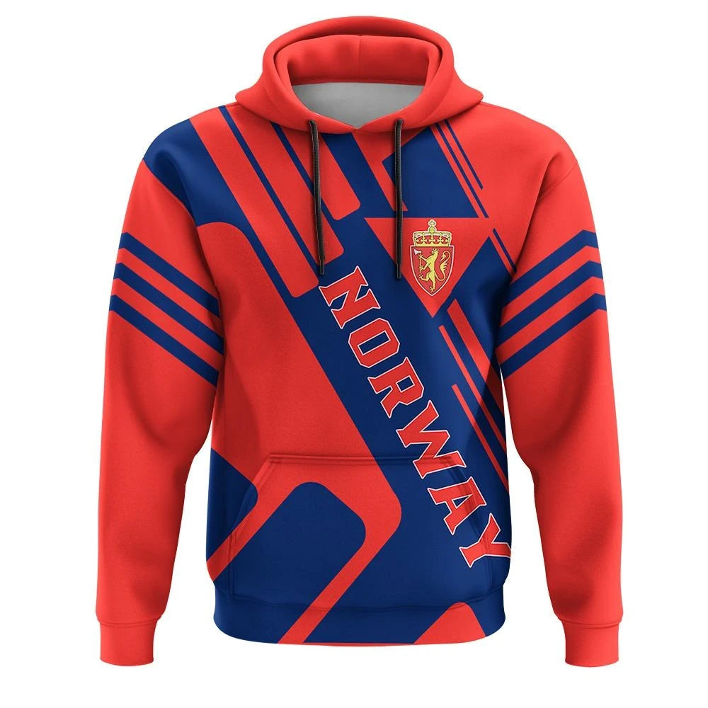 Norway Hoodie Coat Of Arms Rockie RLT7