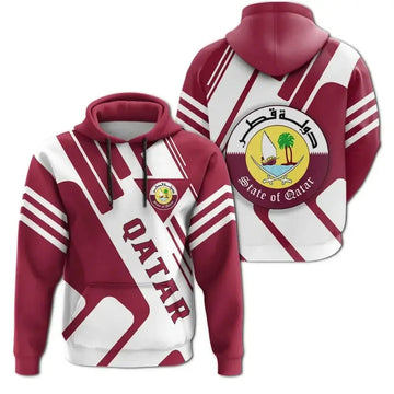 Qatar Hoodie Coat Of Arms Rockie RLT12