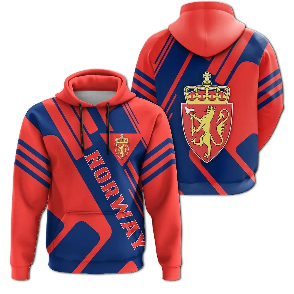Norway Hoodie Coat Of Arms Rockie RLT7