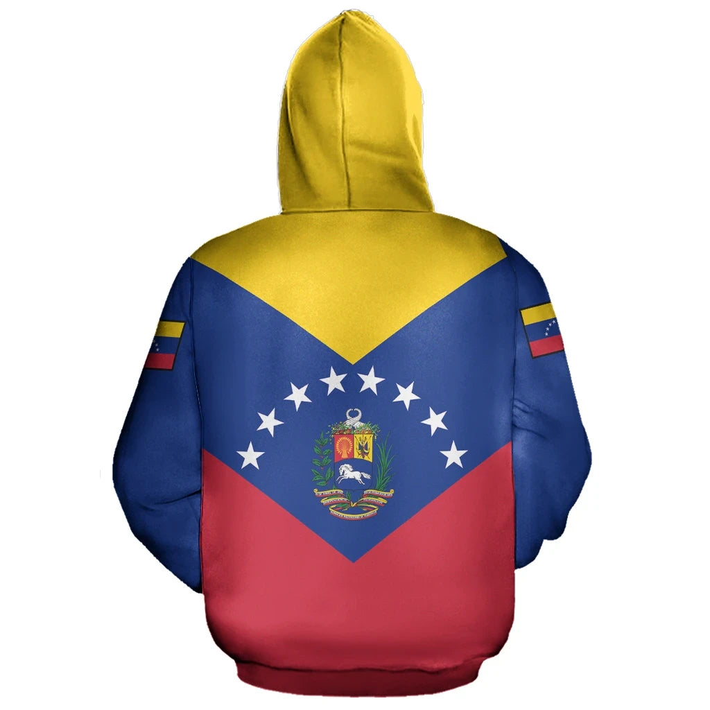 Venezuela Rising Pullover Hoodie RLT7