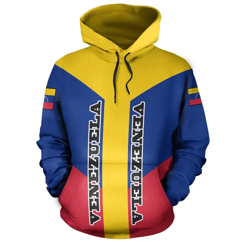 Venezuela Rising Pullover Hoodie RLT7
