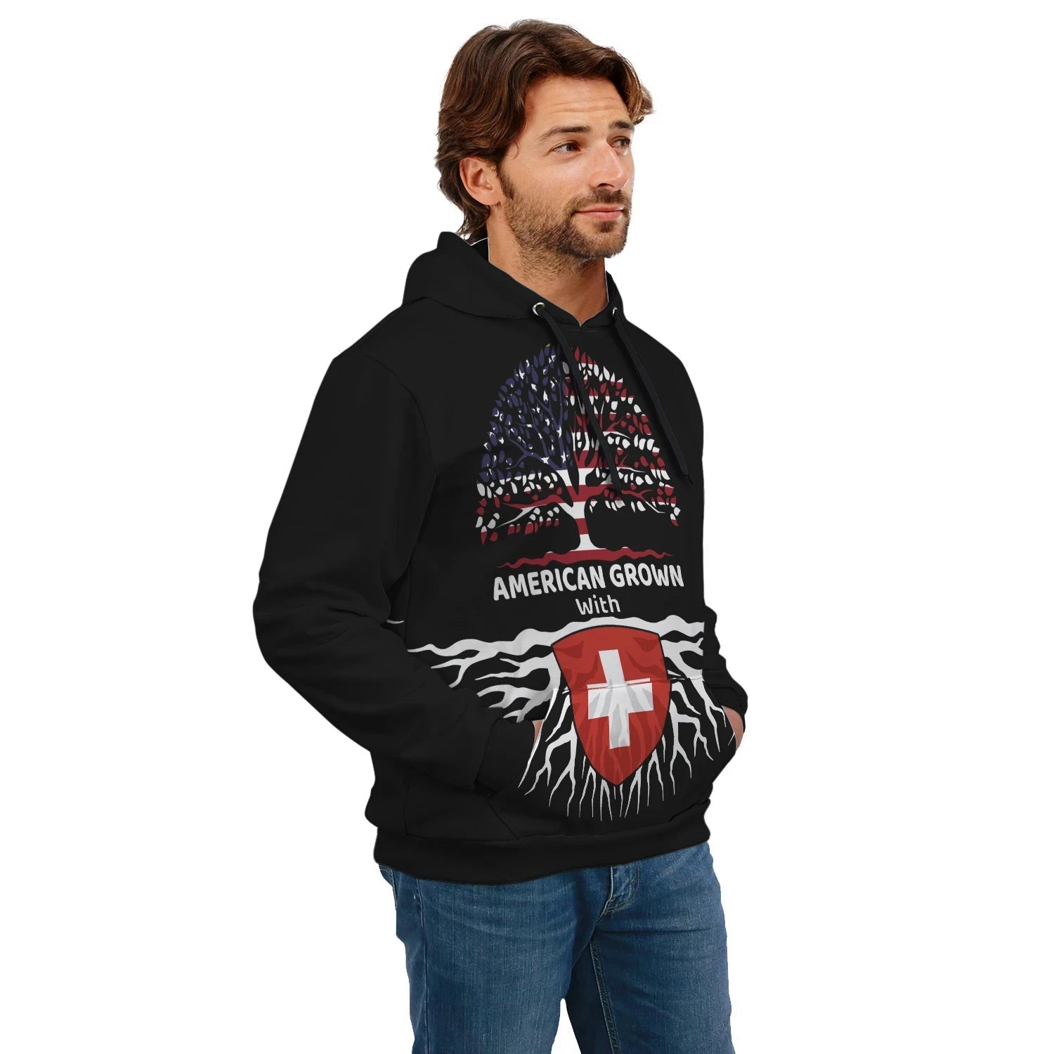 Switzerland Hoodie American Root RLT13
