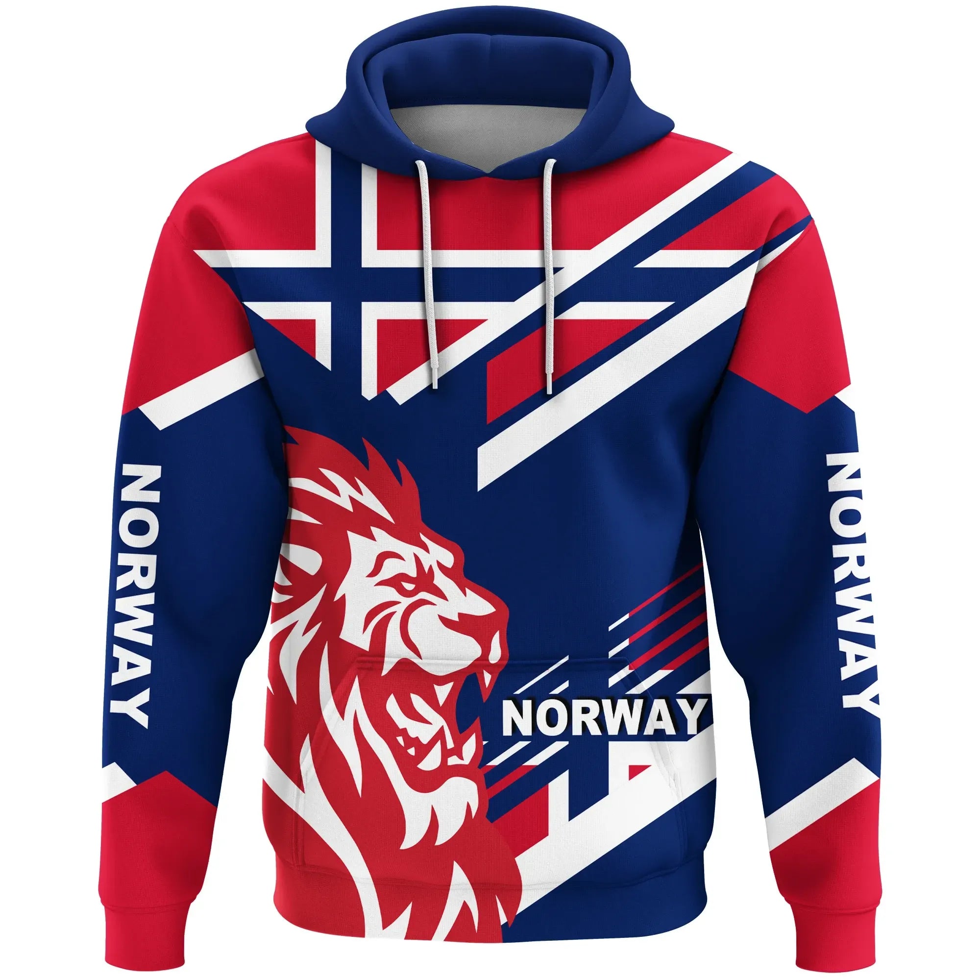 African Hoodie Norway Lion Flag Special Edition RLT7