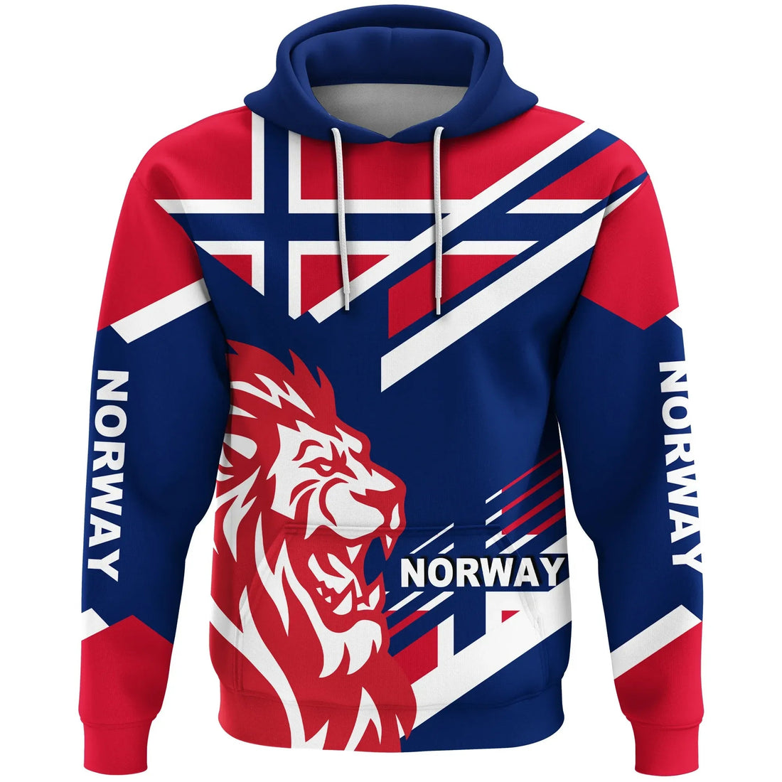 African Hoodie Norway Lion Flag Special Edition RLT7
