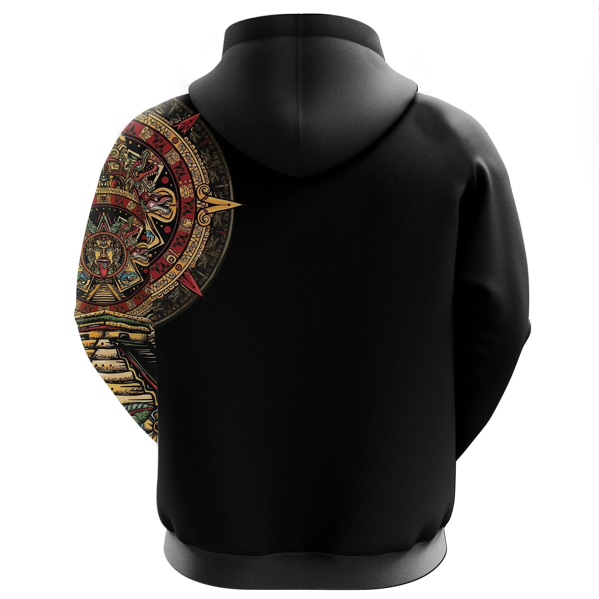Mexico Hoodie Aztec Sun Stone Tattoo RLT13