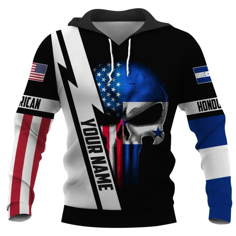 Custom Honduras Hoodie 3D Full Printing RLT8