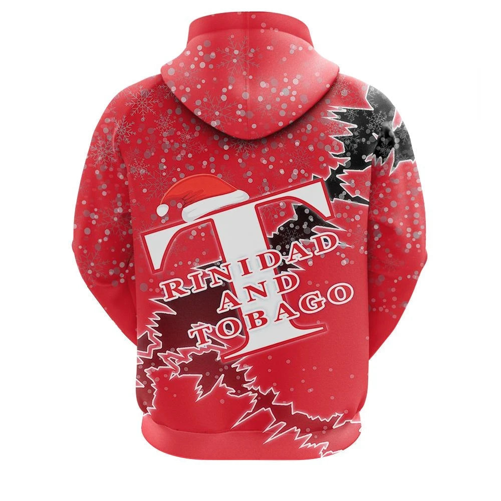 Trinidad and Tobago Christmas Hoodie Coat Of Arms X Style8 RLT6