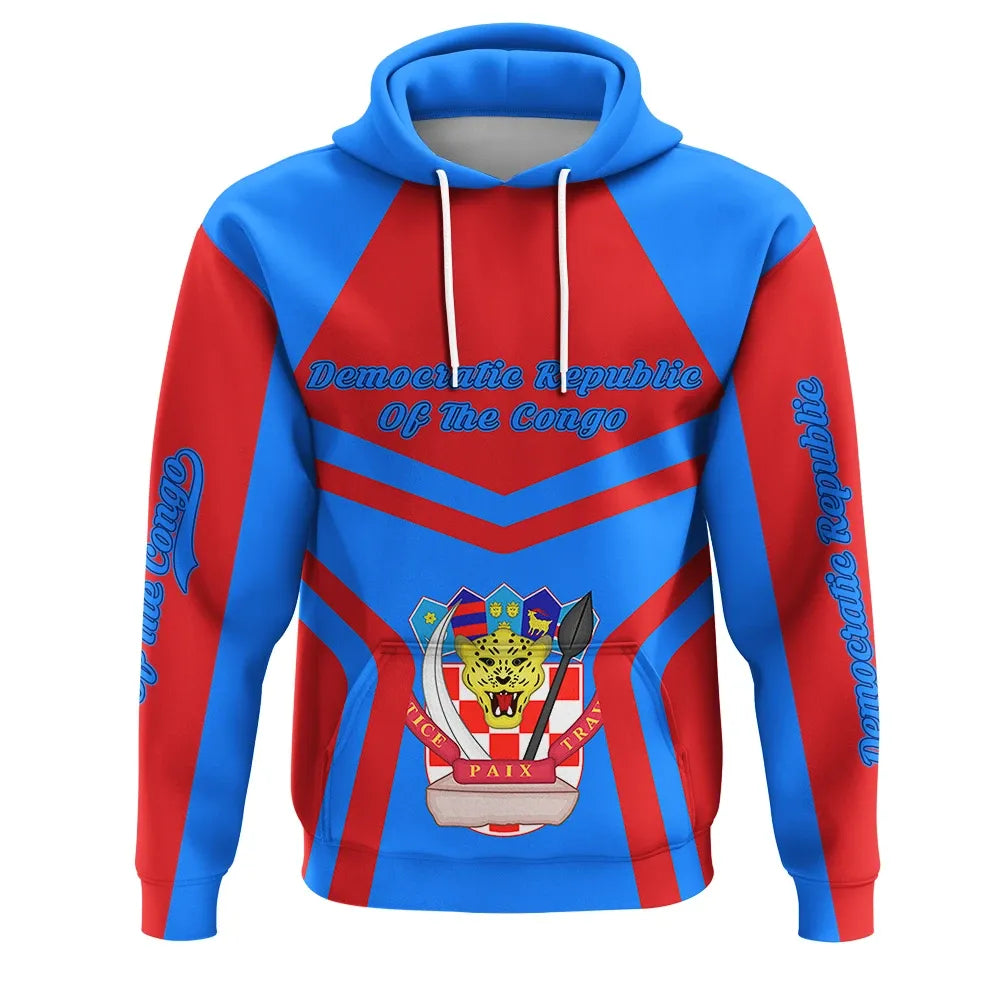Democratic Republic Of The Congo Hoodie Coat Of Arms My Style RLT13