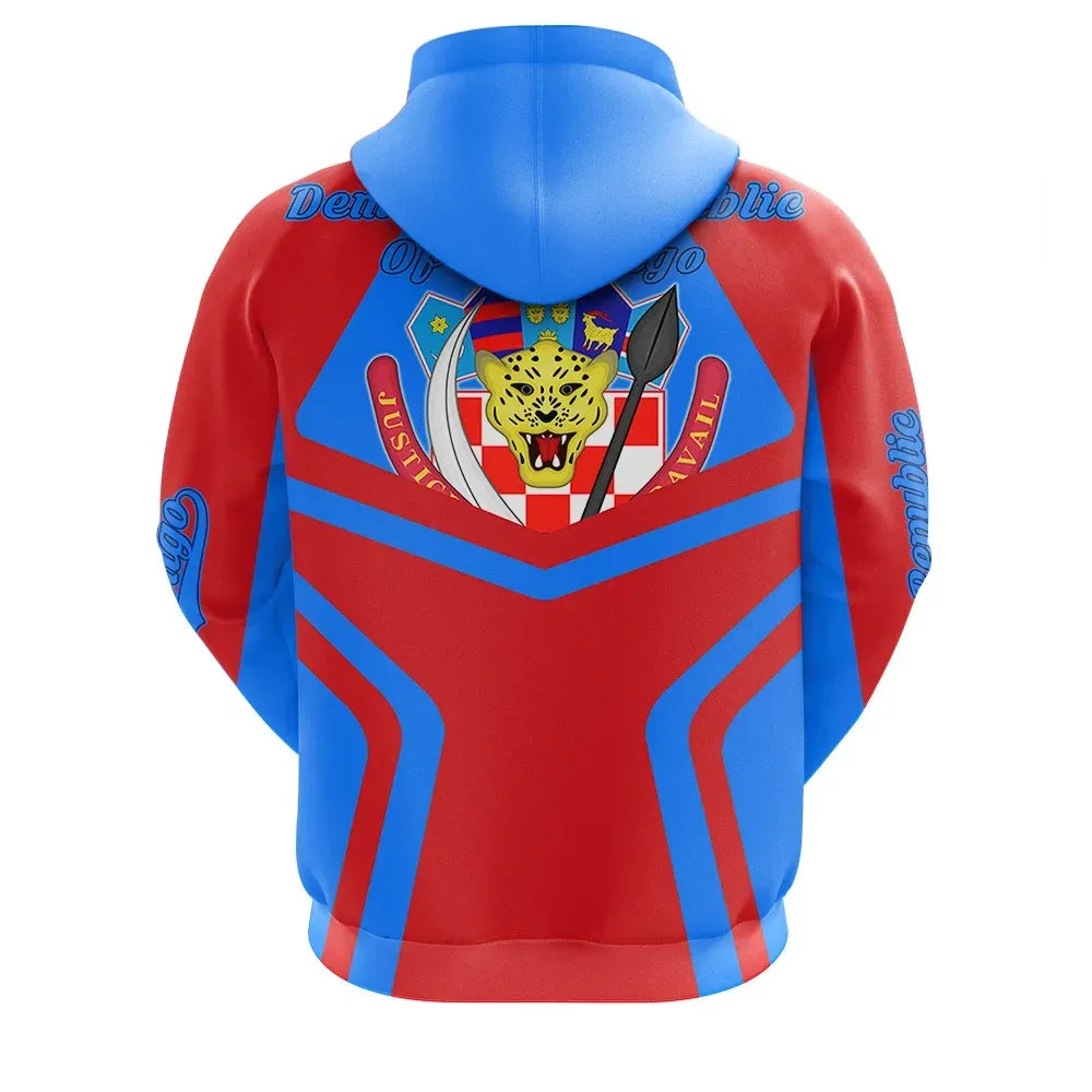 Democratic Republic Of The Congo Hoodie Coat Of Arms My Style RLT13