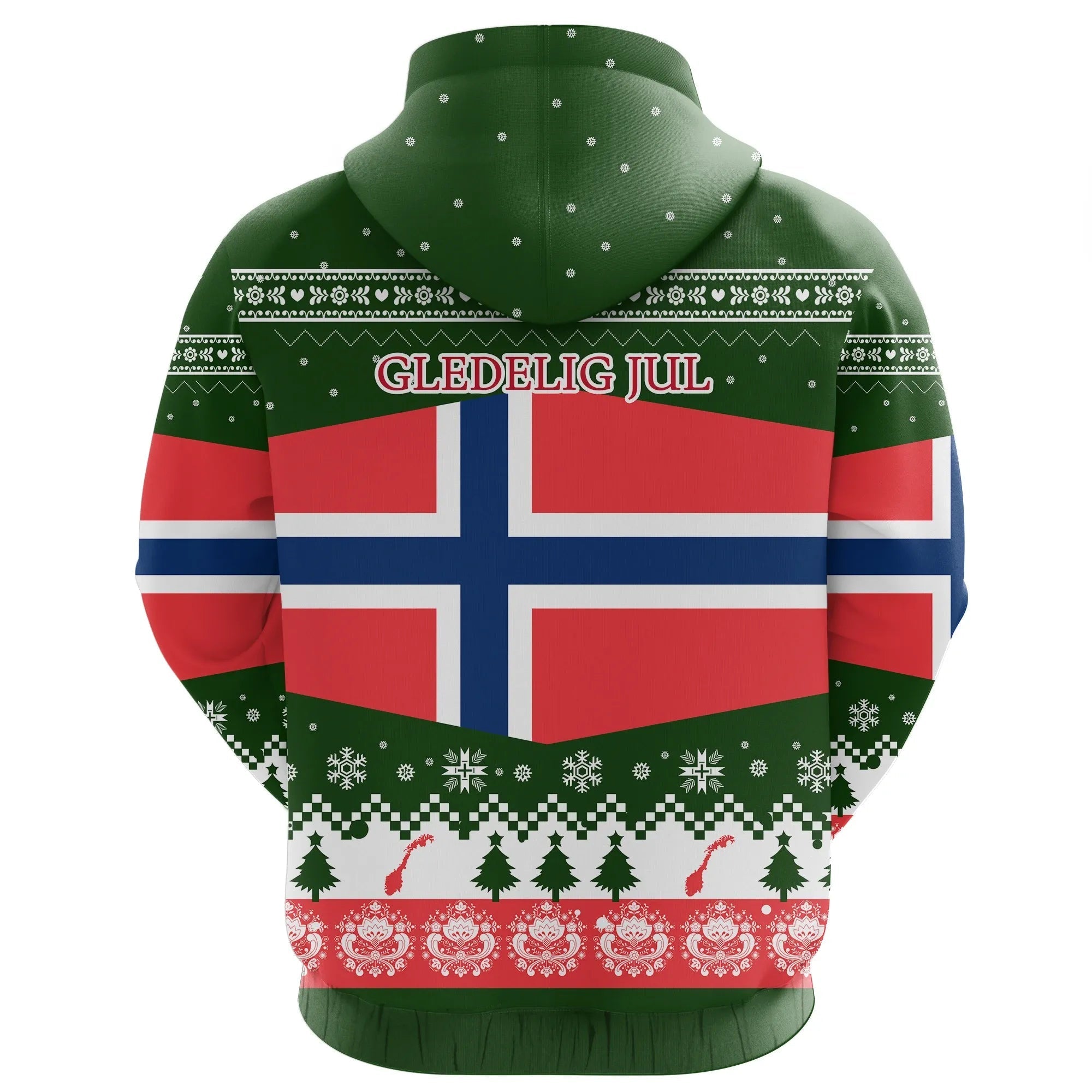 Norway Christmas Hoodie RLT7