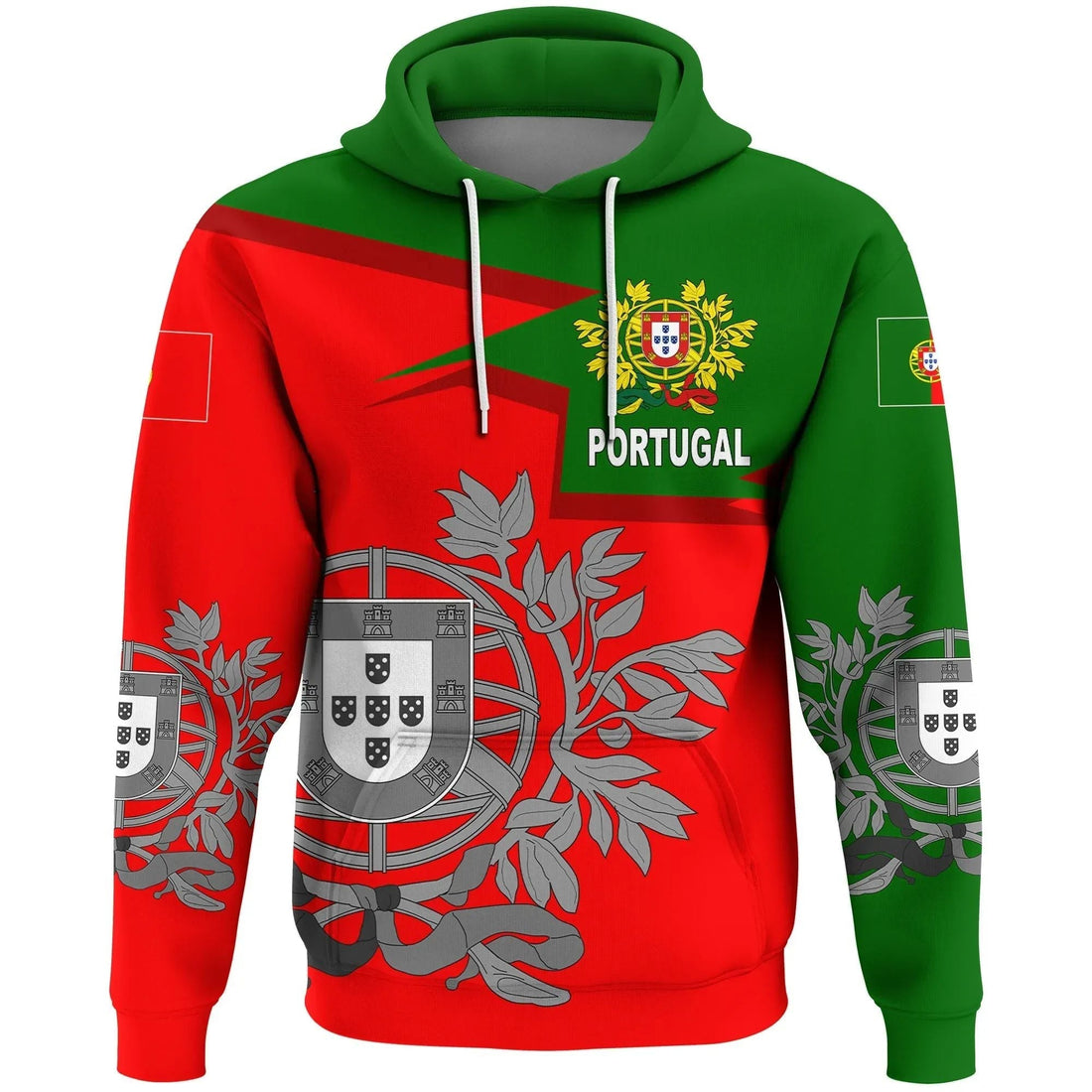 Portugal Hoodie Coat Of Arms New Style RLT7