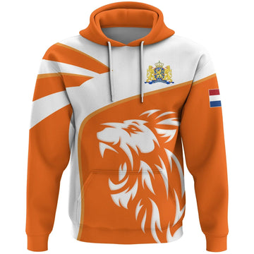 Netherlands Hoodie Netherlands Coat Of Arms Lion RLT7