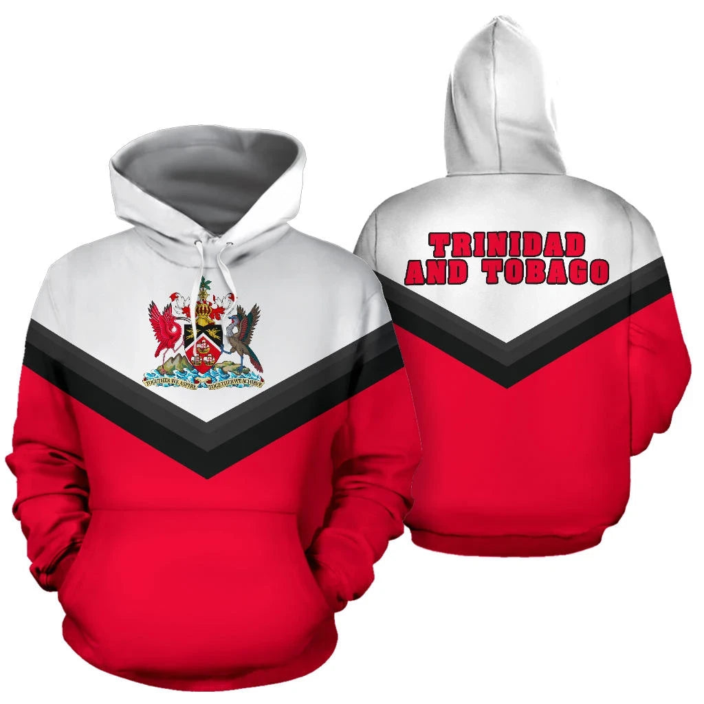 Trinidad and Tobago Hoodie Arrow Style RLT6