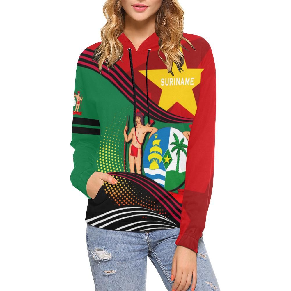 Suriname Hoodie Fall In The Wave RLT7