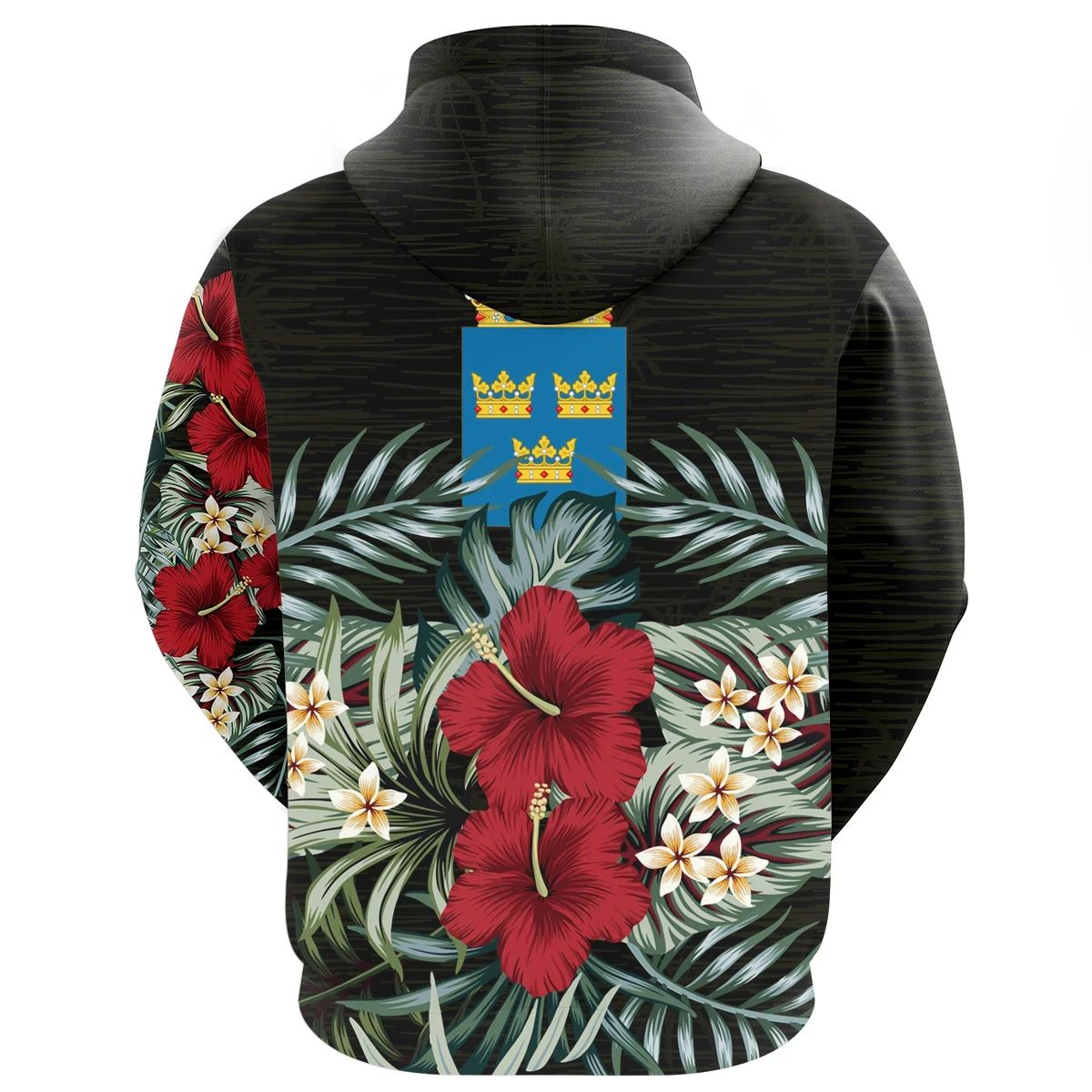 Sweden Hoodie Hibiscus RLT7