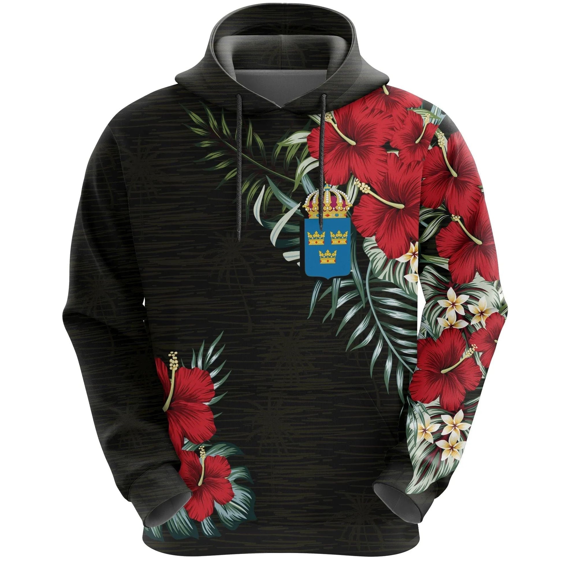 Sweden Hoodie Hibiscus RLT7