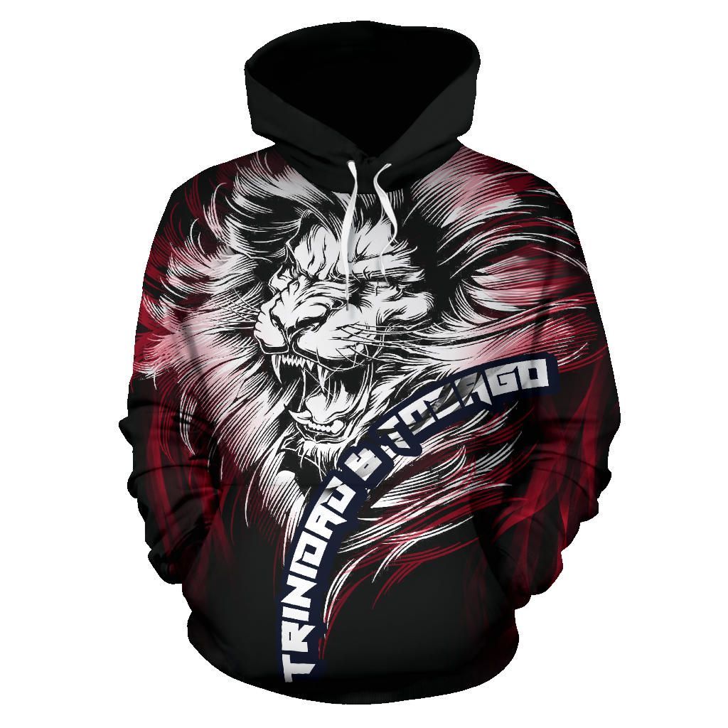 Trinidad and Tobago Lion Black Hoodie RLT6