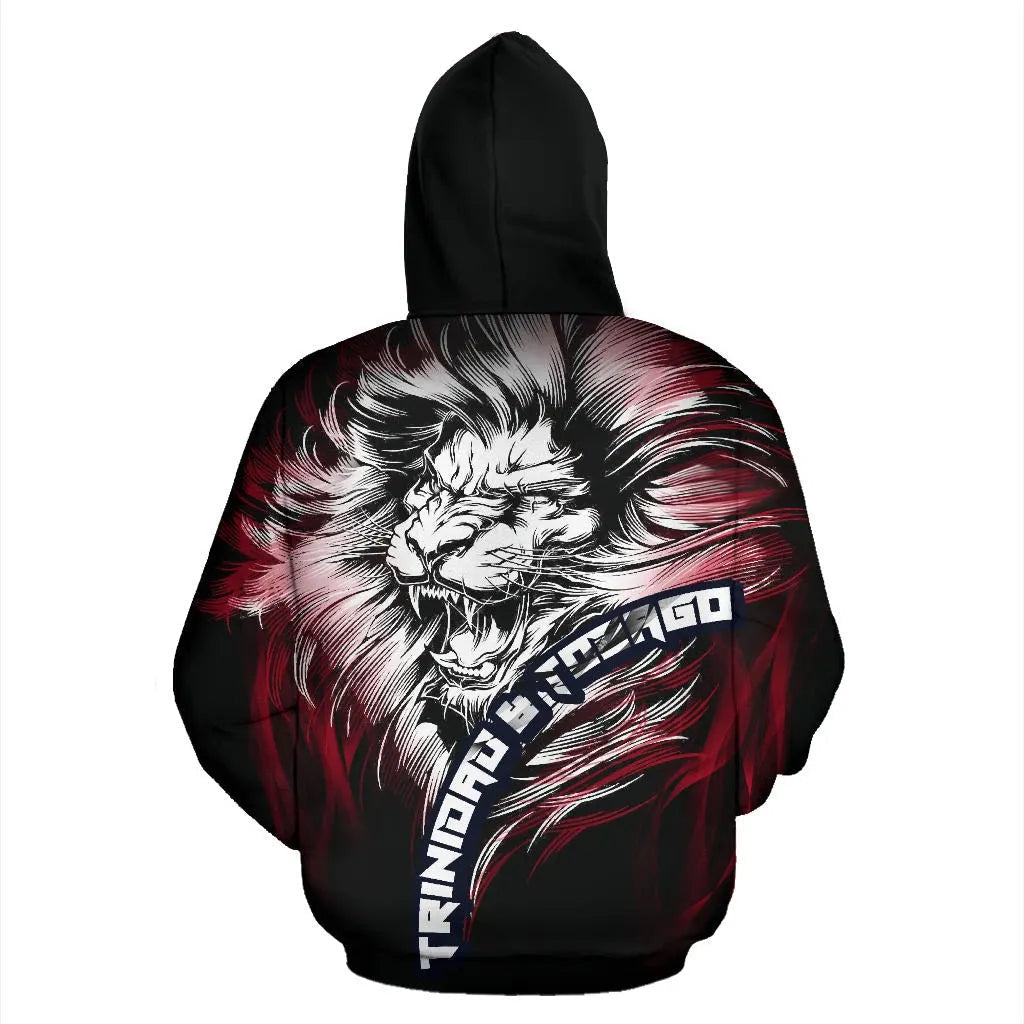 Trinidad and Tobago Lion Black Hoodie RLT6