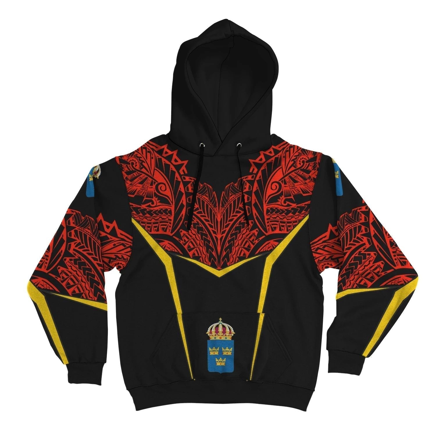 Sweden Unisex Hoodie Tribal Style RLT7