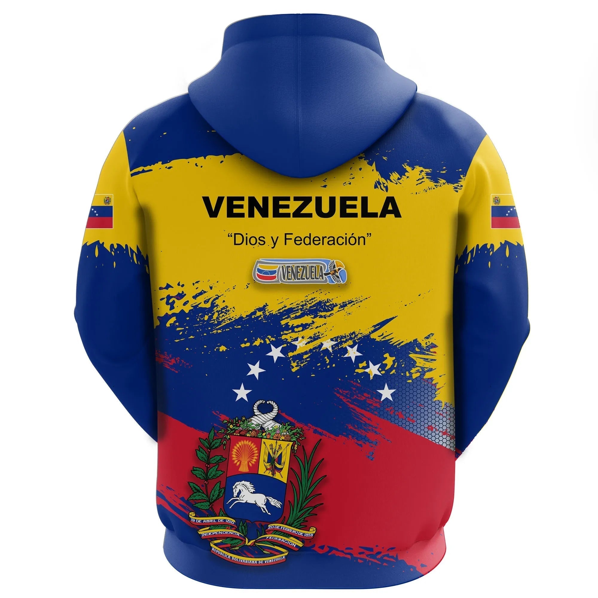 Venezuela Hoodie Venezuela Coat Of Arms RLT7